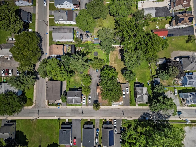 17 Sterling St, Middletown, NY 10940 - aerial view of property and surrounding area with nearby suburban area