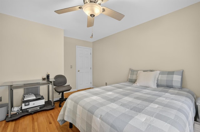 15 E Salem Rd, Fishkill, NY 12524 - bedroom featuring wood finished floors and ceiling fan