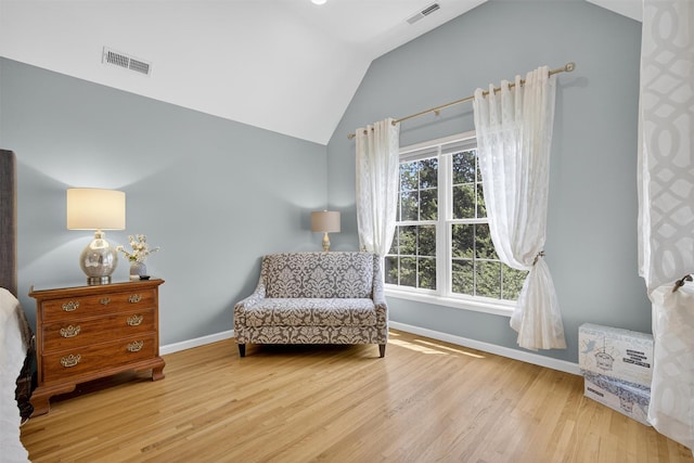 15 E Salem Rd, Fishkill, NY 12524 - living area with wood finished floors and lofted ceiling