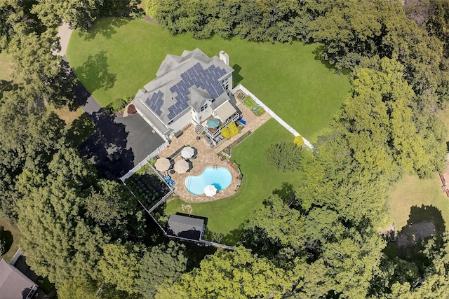 15 E Salem Rd, Fishkill, NY 12524 - aerial view of property and surrounding area with a pool