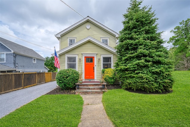 27 Neulist Ave, Port Washington, NY 11050 - view of shotgun-style home