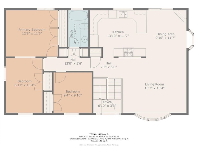 713 Thomas Ave, Baldwin, NY 11510 - view of home floor plan
