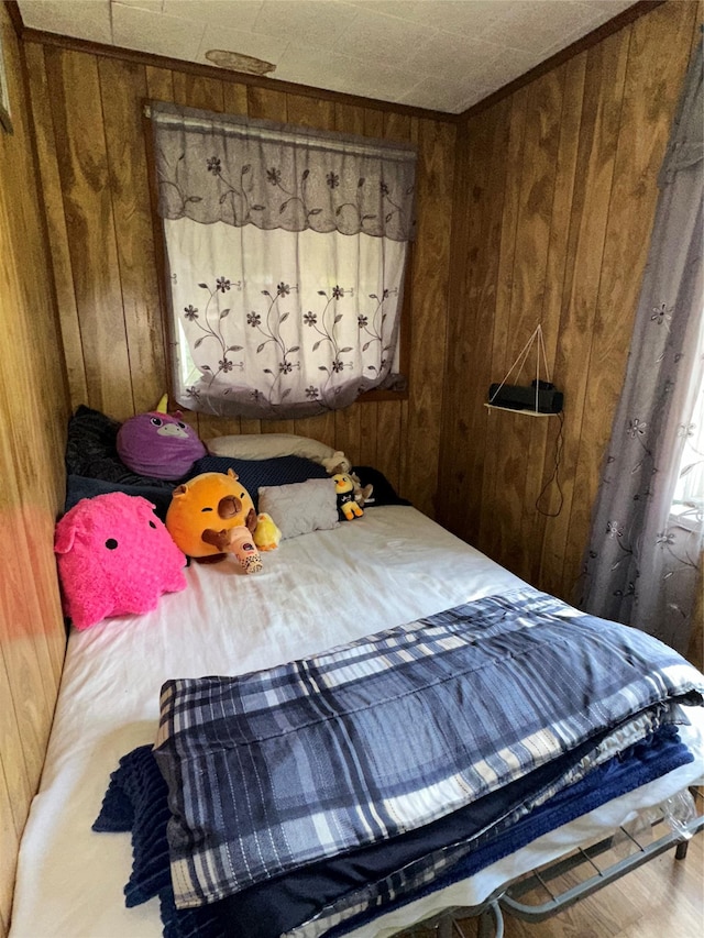 16 Upper Ferndale Rd, Liberty, NY 12754 - bedroom featuring wooden walls