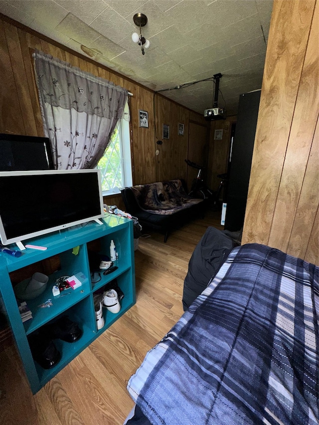 16 Upper Ferndale Rd, Liberty, NY 12754 - living room with wooden walls and wood finished floors