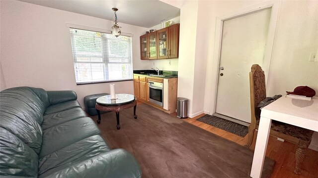 14 Upper Ferndale Rd, Liberty, NY 12754 - living room with wood finished floors and baseboards