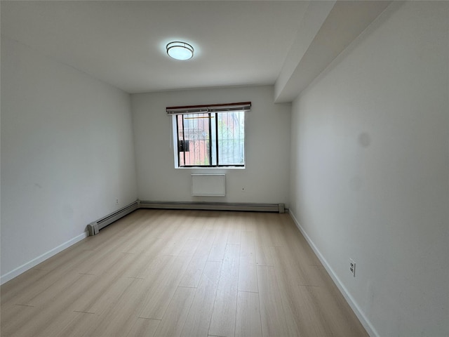 43-53 159th St, Flushing, NY 11358 - unfurnished room with wood finished floors and baseboards