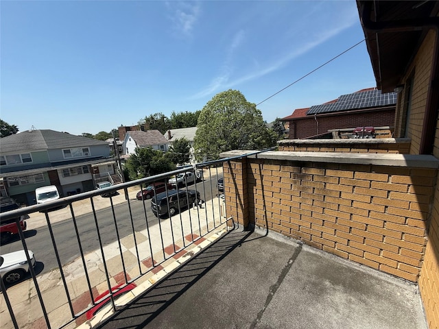 43-53 159th St, Flushing, NY 11358 - balcony with a residential view