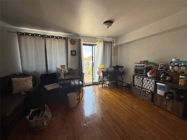 43-53 159th St, Flushing, NY 11358 - living area with wood finished floors