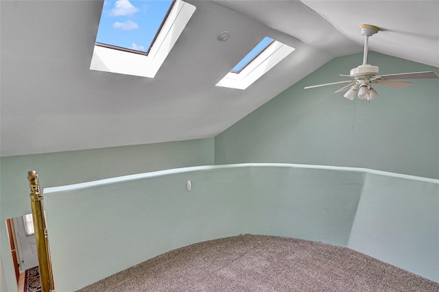 49 Primrose Ln, North Babylon, NY 11703 - detailed view of a skylight and a ceiling fan