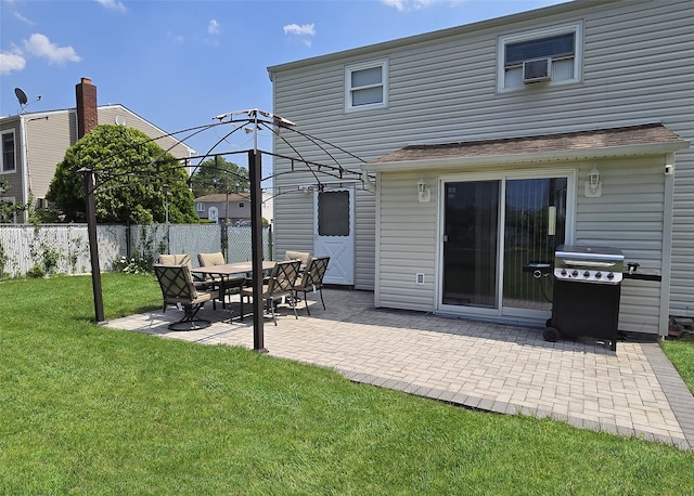 13 Lark Dr, Centereach, NY 11720 - back of property featuring a patio
