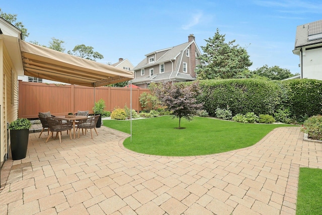 48 Faneuil Pl, New Rochelle, NY 10801 - view of patio / terrace featuring outdoor dining area