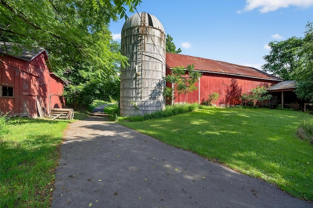 81 Hambletonian Rd, Chester, NY 10918 - view of grassy yard with a barn and an outdoor structure
