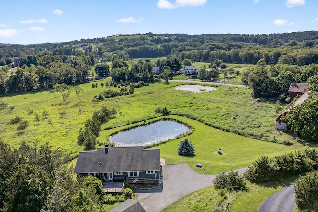 81 Hambletonian Rd, Chester, NY 10918 - aerial view of property and surrounding area featuring a large body of water