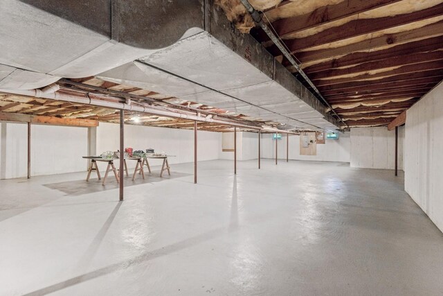 4 Springview Ct, East Patchogue, NY 11772 - view of unfinished basement