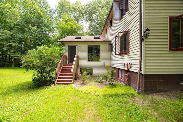 110 Read Rd, Red Hook, NY 12571 - back of house with a yard