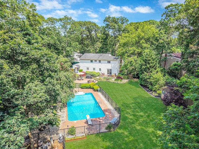 7 Simon Ct, East Northport, NY 11731 - rear view of property with a patio area