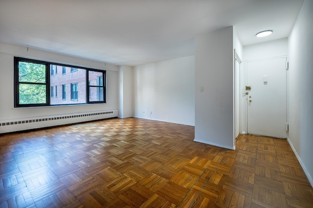 3850 Sedgwick Ave Unit 5B, Bronx, NY 10463 - unfurnished room featuring baseboard heating and baseboards