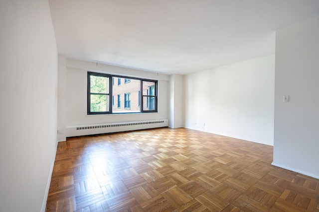 3850 Sedgwick Ave Unit 5B, Bronx, NY 10463 - spare room featuring radiator and a baseboard radiator