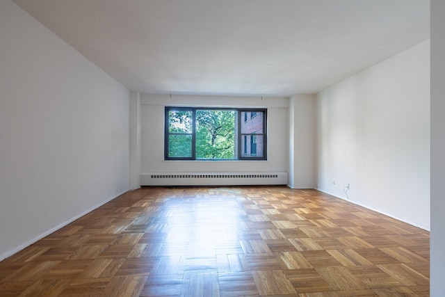 3850 Sedgwick Ave Unit 5B, Bronx, NY 10463 - empty room featuring baseboard heating and baseboards