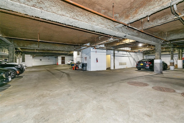 10 Canterbury Rd Apt 2G, Great Neck, NY 11021 - view of parking garage
