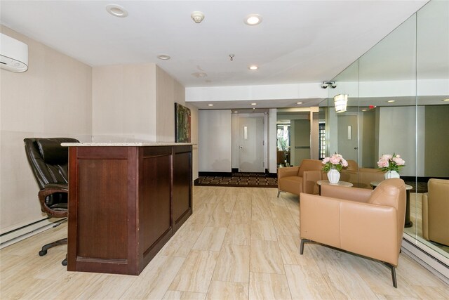 10 Canterbury Rd Apt 2G, Great Neck, NY 11021 - building lobby with recessed lighting