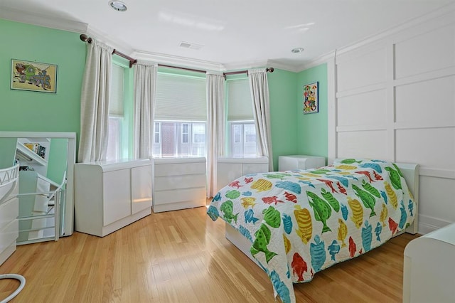 27 Bridge Ln, Haverstraw, NY 10927 - bedroom with crown molding and wood finished floors