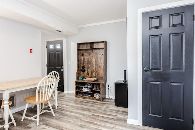 95 Pointe Cir S Unit 95, Coram, NY 11727 - office with crown molding and light wood-style floors