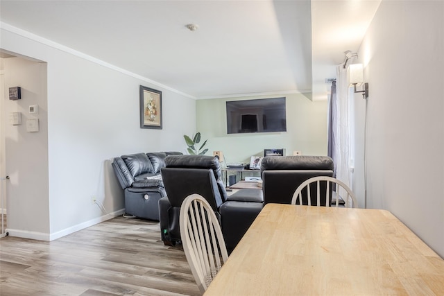 95 Pointe Cir S Unit 95, Coram, NY 11727 - dining room with wood finished floors and crown molding