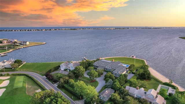 59 Shore Rd, Westhampton, NY 11977 - aerial view of property's location with a large body of water