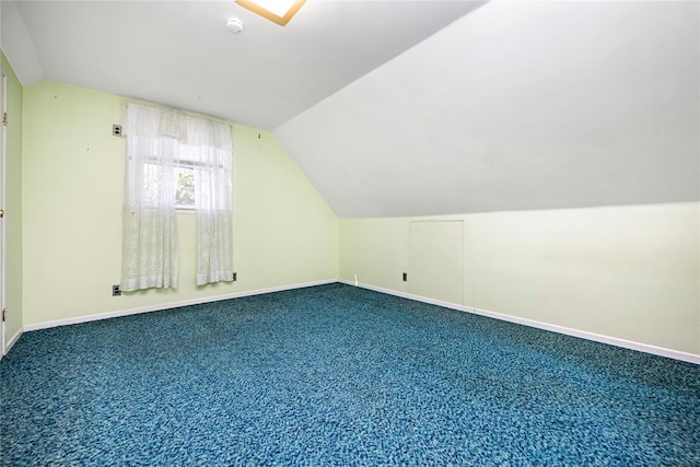 245 E Seaman Ave, Freeport, NY 11520 - additional living space with lofted ceiling and carpet floors
