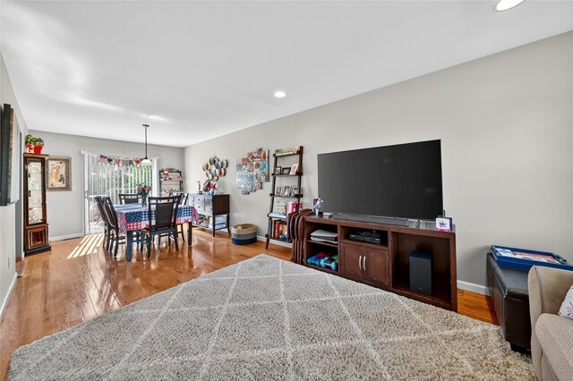 3 Stanford Dr, Highland Mills, NY 10930 - living area with wood finished floors and recessed lighting