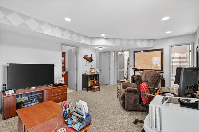 3 Stanford Dr, Highland Mills, NY 10930 - office space with recessed lighting and carpet