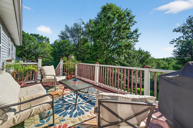 3 Stanford Dr, Highland Mills, NY 10930 - deck with an outdoor living space