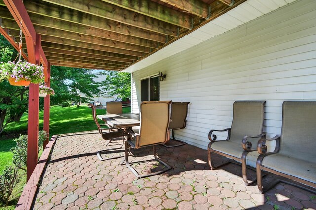 3 Stanford Dr, Highland Mills, NY 10930 - view of patio / terrace with outdoor dining area