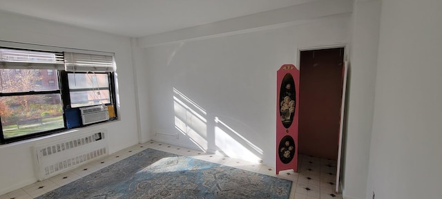 99-60 63rd Rd Unit 1B, Rego Park, NY 11374 - entrance foyer with cooling unit and tile patterned floors