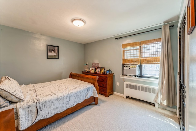 217-22 73rd Ave Upper, Upper, Oakland Gardens, NY 11364 - carpeted bedroom featuring radiator and baseboards