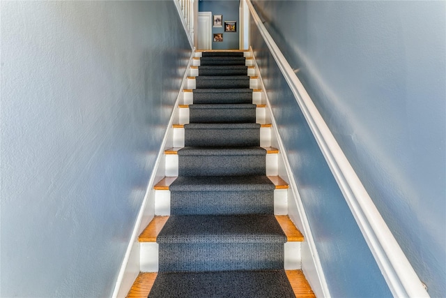 217-22 73rd Ave Upper, Upper, Oakland Gardens, NY 11364 - stairs featuring wood finished floors