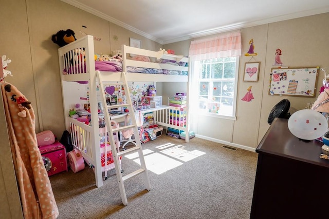 101 W Peenpack Trl, Sparrowbush, NY 12780 - bedroom with crown molding and carpet flooring