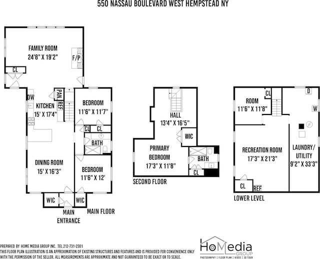 550 Nassau Blvd, West Hempstead, NY 11552 - view of home floor plan