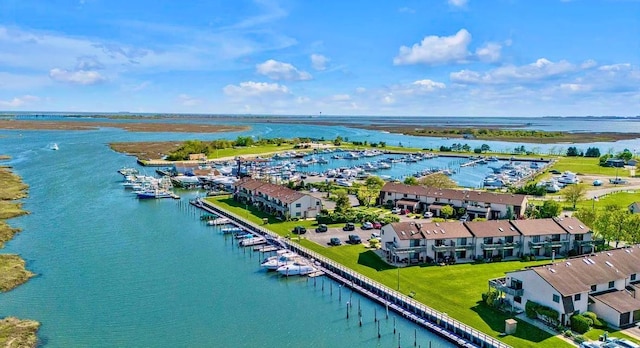 1 Anchorage Way Unit 301, Freeport, NY 11520 - bird's eye view of a large body of water and a marina