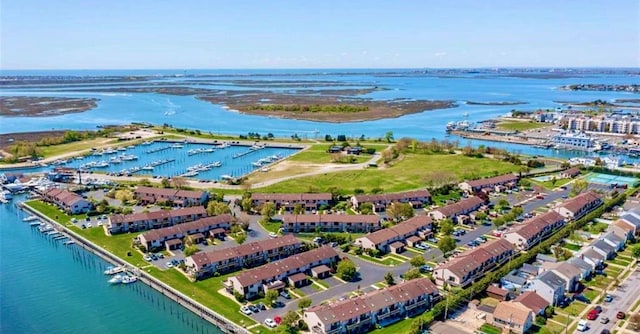 1 Anchorage Way Unit 301, Freeport, NY 11520 - bird's eye view of a nearby body of water and numerous boat docks