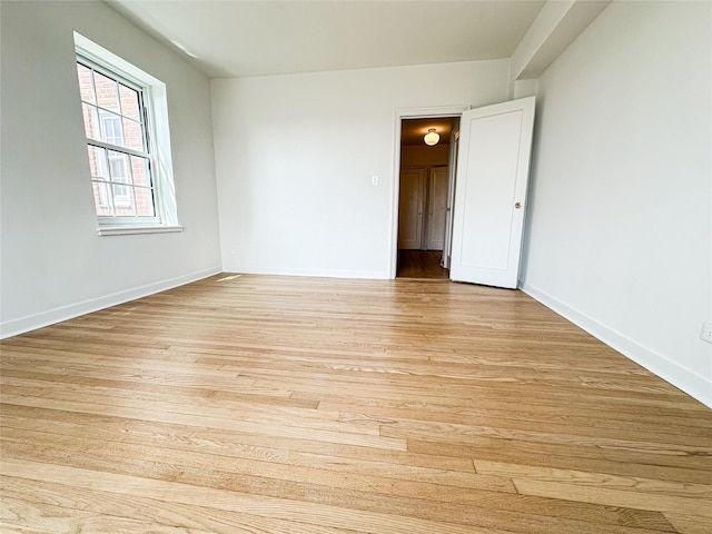 35-24 78th St Unit A67, Jackson Heights, NY 11372 - empty room featuring light wood-style floors and baseboards