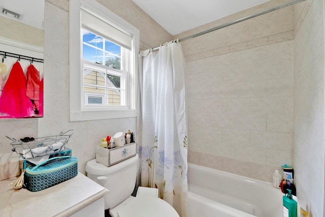 97 Burnham Ave, Roslyn Heights, NY 11577 - bathroom with shower / bath combo and vanity
