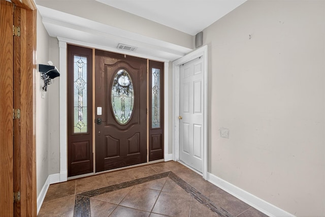 3324 Sycamore Ln, Yorktown Heights, NY 10598 - entrance foyer featuring inlaid floor details and tile patterned floors