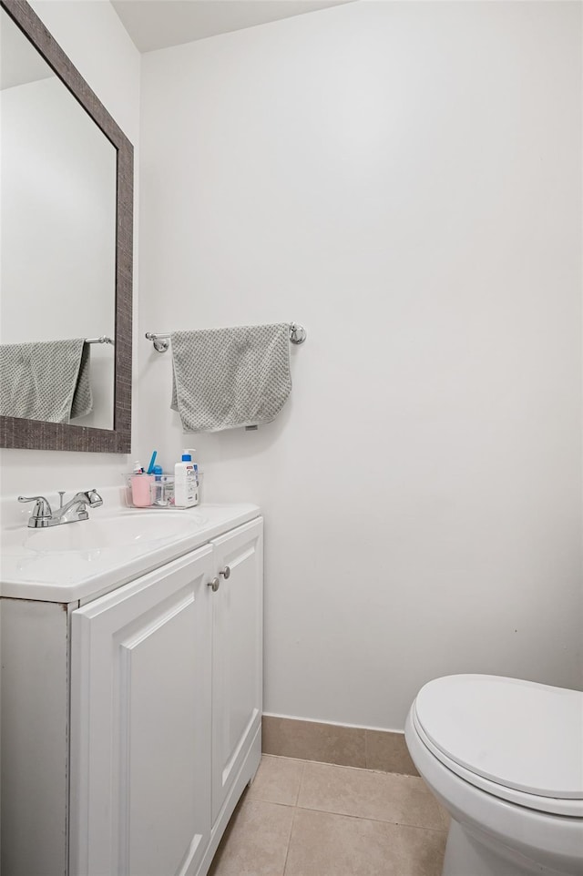 74-25 93rd Ave, Woodhaven, NY 11421 - bathroom featuring vanity and tile patterned flooring