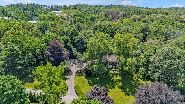26 Rolling Dr, Brookville, NY 11545 - aerial view of a heavily wooded area