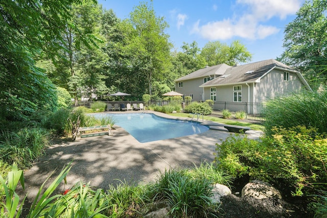 70 Hickory St, Blauvelt, NY 10913 - view of swimming pool with a patio area
