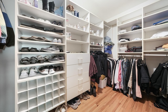70 Hickory St, Blauvelt, NY 10913 - spacious closet with wood finished floors
