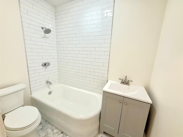 55 Red Mill Rd, Cortlandt Manor, NY 10567 - bathroom featuring washtub / shower combination and vanity