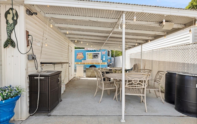 96-36 149th Ave, Ozone Park, NY 11417 - view of patio featuring outdoor dining area